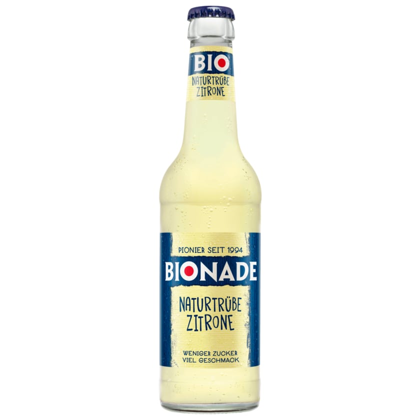Bionade Bio Naturtrübe Zitrone 0,33l